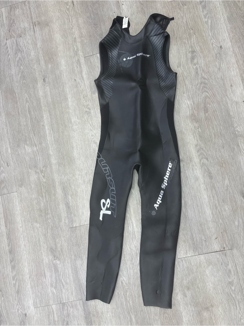 Men’s Black aqua sphere Full-Body Swim Wetsuit